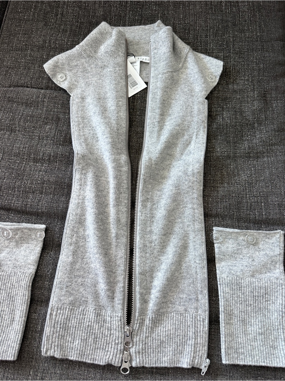Veronica Beard NWT 3 Piece-Set Uptown gray Cashmere Blend Dickey Jacket insert - Picture 5 of 16